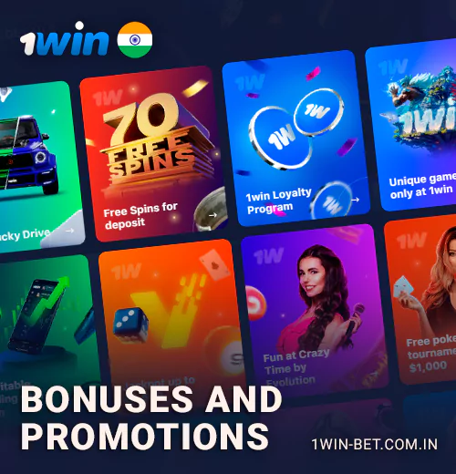 Best Bonus Offers at 1Win India
