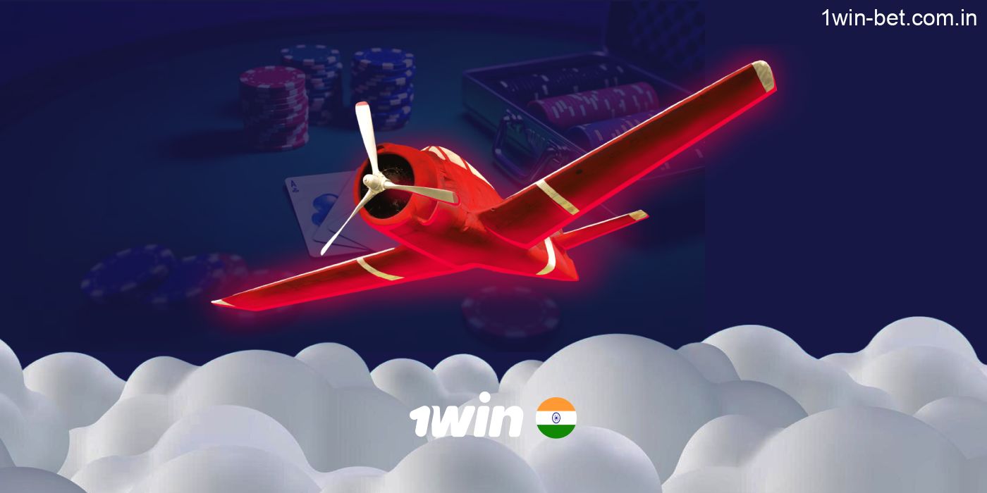 Aviator Game Background 1win India