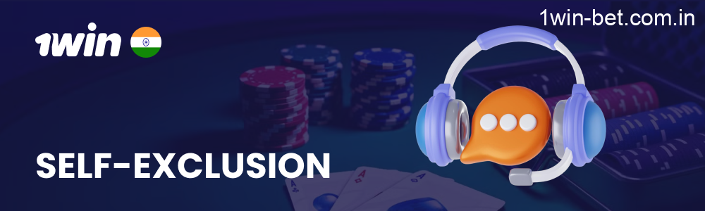 Self-Exclusion in 1win India