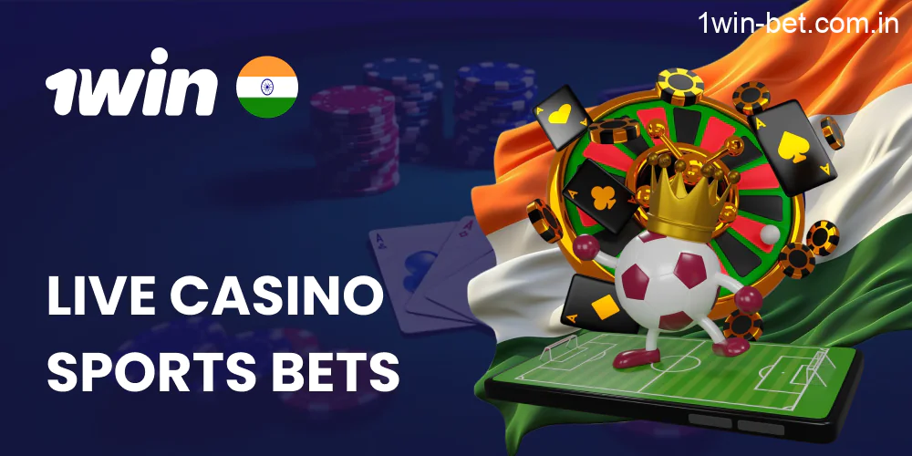 Live Casino and Sports Betting in 1win India